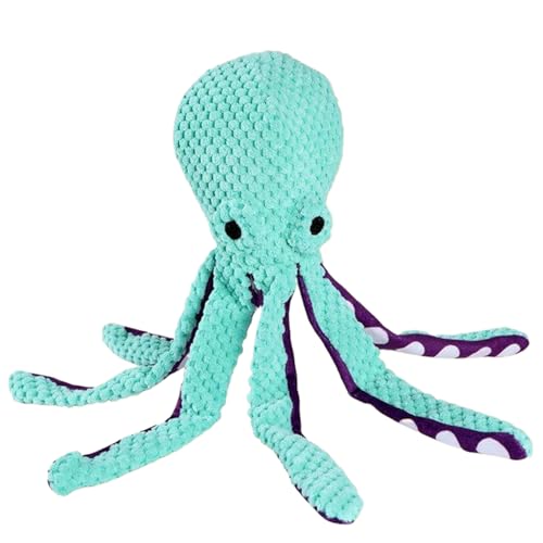 ISOYTERO Tintenfisch Hundespielzeug 12.6x3.4x3.4 '' Plüsch quietschende Hundespielzeug Spaß & einbindendes Langbein Oktopusspielzeug für Hunde Aller Rassen grün ISOYTERO Tintenfisch Hundespielzeug 12.6x3.4x3.4 '' Plüsch quietschende Hundespielzeug Spaß & einbindendes Langbein Oktopusspielzeug für Hunde Aller Rassen grün von ISOYTERO