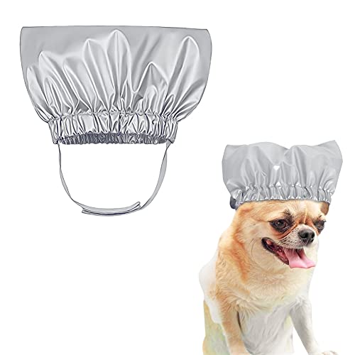 Haustier Duschhaube Hunde Sphynx Katze Duschkappen Haustierbad Gehörschutz Schutzkappe Wasserdicht Hundeduschekappe Verstellbar Bademütze Wiederverwendbar Badezubehör Welpen Baden Duschen Silber Haustier Duschhaube Hunde Sphynx Katze Duschkappen Haustierbad Gehörschutz Schutzkappe Wasserdicht Hundeduschekappe Verstellbar Bademütze Wiederverwendbar Badezubehör Welpen Baden Duschen Silber von ITODA