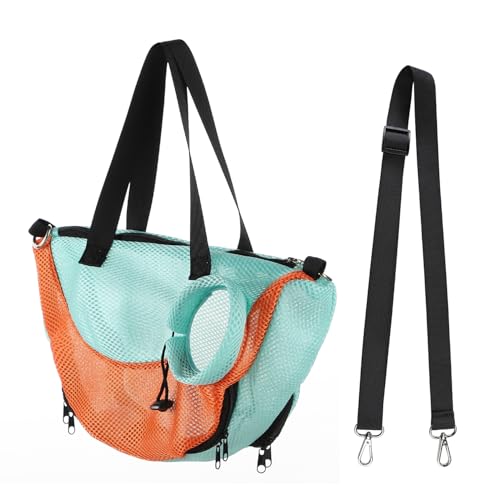 ITODA Verstellbare Katzen-Badetasche, Anti-Biss- und Anti-Kratz-Bad-Waschnetz, Fellpflegetasche, Schultertasche, Haustier-Tragetasche, freihändige Tasche für kleine, mittelgroße Katzen von ITODA