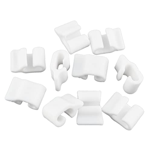 ITROLLE 10 Stück Haustier-Laufgitter-Schlossriegel für Haustierkäfig, Weiß ITROLLE 10 Stück Haustier-Laufgitter-Schlossriegel für Haustierkäfig, Weiß von ITROLLE