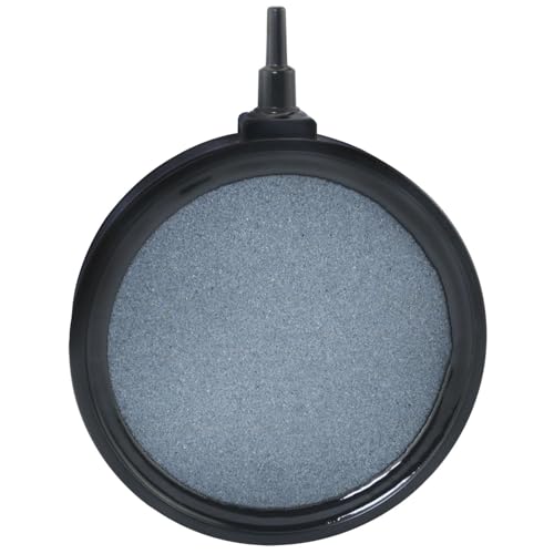 ITROLLE Schwarzer Quarz-Sand-Luftstein, rund, Luftblasen-Diffusor, 10,5 mm, geeignet für Hydrokultur-Systeme, Teich-Aquarien ITROLLE Schwarzer Quarz-Sand-Luftstein, rund, Luftblasen-Diffusor, 10,5 mm, geeignet für Hydrokultur-Systeme, Teich-Aquarien von ITROLLE