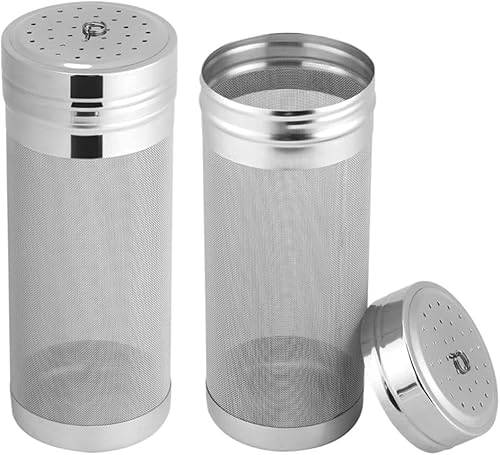 ITTRUH Rohrleitungsfilter, Inline-Maschensieb, 7 x 18/7 29 cm, 300 Mikron, Edelstahl-Hopfenmaschenfilter, Homebrew-Maschenbierfilter, Sieb-Trockentrichter for Homebrew-Filter, 1 Stück(S) von ITTRUH
