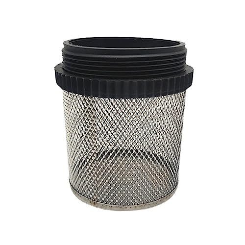 ITTRUH Rohrleitungsfilter, Inline-Netzsieb, Wasserfilterspender, 1 Stück Edelstahlfilter, Kunststoff-Außengewindefilter for Gartenbewässerung, Aquarium-Wasserpumpenfilter(2.5") von ITTRUH
