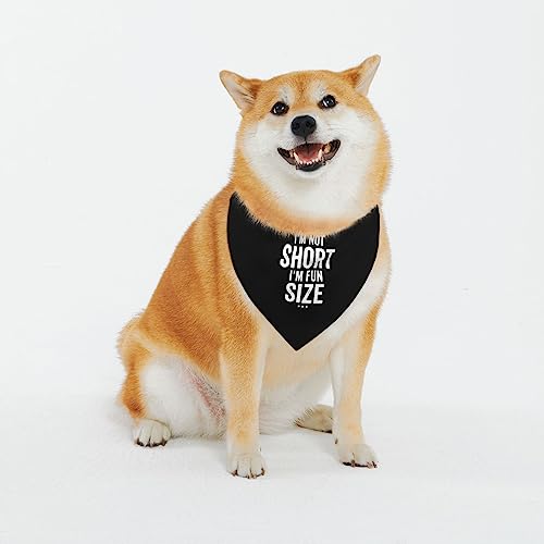 I'mShort „I'm Fun“-große, verstellbare Hundehalstücher, weiche, waschbare Dreiecks-Lätzchen, Halstücher I'mShort „I'm Fun“-große, verstellbare Hundehalstücher, weiche, waschbare Dreiecks-Lätzchen, Halstücher von IUBBKI