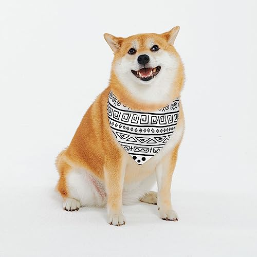 Verstellbare Hunde-Bandanas im afrikanischen Ethno-Stil, weich und waschbar, dreieckige Halstücher von IUBBKI