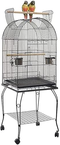 Professioneller Vogelkäfig, Heimtierbedarf, Vogelträger, Gartendekoration, Käfige, kleiner und mittlerer Papageienkäfig, oben offener Vogelkäfig, mobiles Haustier, Vogelständerkäfig, Papageienzuchtkäf Professioneller Vogelkäfig, Heimtierbedarf, Vogelträger, Gartendekoration, Käfige, kleiner und mittlerer Papageienkäfig, oben offener Vogelkäfig, mobiles Haustier, Vogelständerkäfig, Papageienzuchtkäf von IUBGFTO