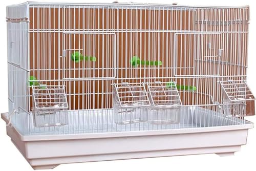 Professioneller Vogelkäfig für Haustiere, Vogelträger, Gartendekoration, Papageienkäfige für mittelgroße Vögel, weißer dekorativer Vogelkäfig, galvanisierter Eisen-Wellensittichkäfig, Taubenperlenvoge Professioneller Vogelkäfig für Haustiere, Vogelträger, Gartendekoration, Papageienkäfige für mittelgroße Vögel, weißer dekorativer Vogelkäfig, galvanisierter Eisen-Wellensittichkäfig, Taubenperlenvoge von IUBGFTO
