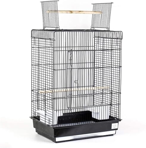 Professioneller Vogelkäfig für Haustiere, Vogelträger, Gartendekoration, Vogelhäuschen, Metall, oben offen, großer Vogelkäfig für Wellensittiche, Turteltauben, Finken, Nymphensittiche, Kanarienvögel, Professioneller Vogelkäfig für Haustiere, Vogelträger, Gartendekoration, Vogelhäuschen, Metall, oben offen, großer Vogelkäfig für Wellensittiche, Turteltauben, Finken, Nymphensittiche, Kanarienvögel, von IUBGFTO