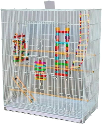 Professioneller Vogelkäfig für Haustiere, Vogelträger, Gartendekoration, großer Papageienkäfig, Papageienkäfige für große Vögel, auffälliger großer Vogelkäfig, Paarungskäfig für Papageien aus Eisen, W Professioneller Vogelkäfig für Haustiere, Vogelträger, Gartendekoration, großer Papageienkäfig, Papageienkäfige für große Vögel, auffälliger großer Vogelkäfig, Paarungskäfig für Papageien aus Eisen, W von IUBGFTO