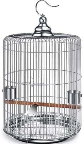 Professioneller Vogelkäfig für Haustiere, Vogelträger, Gartendekoration, großer Papageienkäfig, Papageienkäfige für mittelgroße Vögel, Vogelkäfig aus Edelstahl, großer Reise-Papageienkäfig, Taubenperl von IUBGFTO