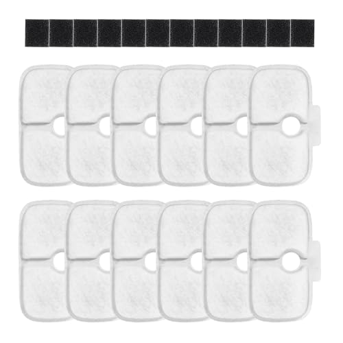 24 Stück Katzenbrunnen Filter,Filters,Futterautomat,Katzenbrunnenfilter,für Petlibro 2,5 Liter Dockstream Trinkbrunnen Plwf005 / Plwf115 / Plwf105, 12 Filter Und 12 SchwäMme,Ersatzfilter 24 Stück Katzenbrunnen Filter,Filters,Futterautomat,Katzenbrunnenfilter,für Petlibro 2,5 Liter Dockstream Trinkbrunnen Plwf005 / Plwf115 / Plwf105, 12 Filter Und 12 SchwäMme,Ersatzfilter von IUHRIE