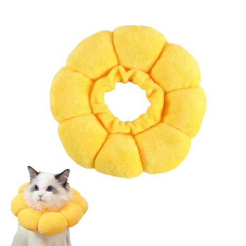 M,Leckschutz Katze,Halskrause Katze,halskragen,Katzen,halskrausen für Katzen,weich,Kragen,schutzkragen,katzenkragen,Halsband,Sonnenblume,Einstellbarer,Halskrause Katze Nach Operation Und Verletzungen M,Leckschutz Katze,Halskrause Katze,halskragen,Katzen,halskrausen für Katzen,weich,Kragen,schutzkragen,katzenkragen,Halsband,Sonnenblume,Einstellbarer,Halskrause Katze Nach Operation Und Verletzungen von IUHRIE