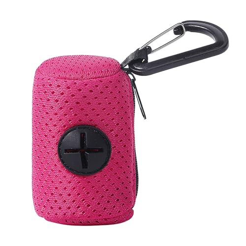 Praktischer Hundekotbeutelspender, Halter für Haustierkotbeutel, MeshFabric-Kotbeutelspender für Hunde zum Spazierengehen im Freien, Hundebedarf, Halter für Haustierkotbeutel Zugstopp (Red, 7cmX5cm) Praktischer Hundekotbeutelspender, Halter für Haustierkotbeutel, MeshFabric-Kotbeutelspender für Hunde zum Spazierengehen im Freien, Hundebedarf, Halter für Haustierkotbeutel Zugstopp (Red, 7cmX5cm) von IUNSER