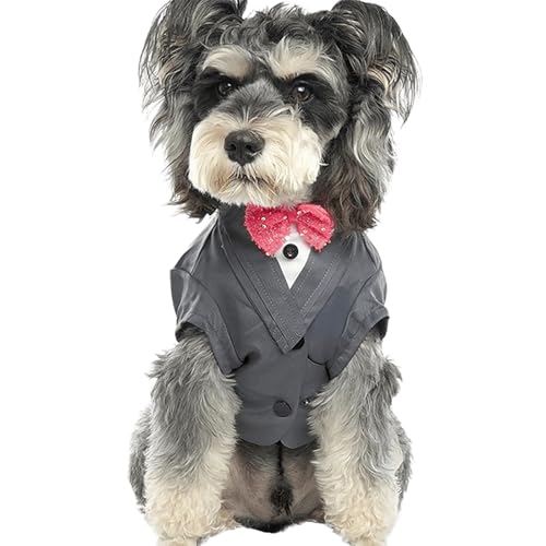 IUOUTG Elegante Extra Große Hund Smoking Anzug Und Bandana Set, Hund Hochzeit Party Outfit Anzüge Mit Krawatte, Formelle Welpen Bräutigam Anzug Kostüm Für Geburtstag IUOUTG Elegante Extra Große Hund Smoking Anzug Und Bandana Set, Hund Hochzeit Party Outfit Anzüge Mit Krawatte, Formelle Welpen Bräutigam Anzug Kostüm Für Geburtstag von IUOUTG