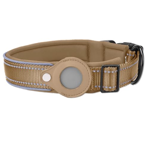 IUOUTG Flugetikett Hundehalsbänder Für Kleine Hunde Reflektierende Airtag Haustier Katze Positionierung Halsband Mit von IUOUTG