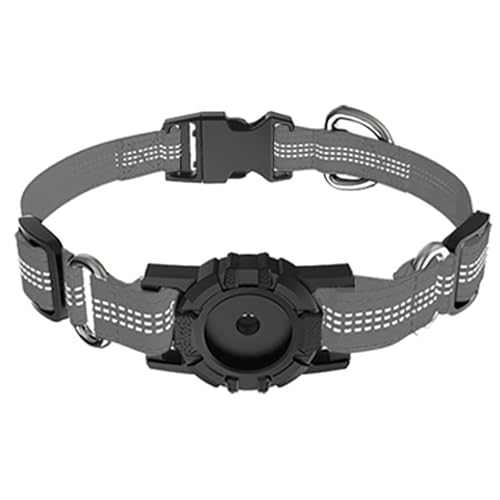 IUOUTG Flugetikett Hundehalsband, Verstellbares Wasserdichtes Reflektierendes Haustier Halsband, Locator Tracker Zubehör von IUOUTG