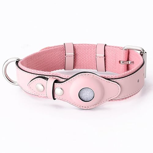 IUOUTG Flugetikett Hundehalsband Weiches Leder Haustier Halsband Mit Metallschnalle Bieten Schutz Für Kleine Mittlere Und Große Hunde von IUOUTG