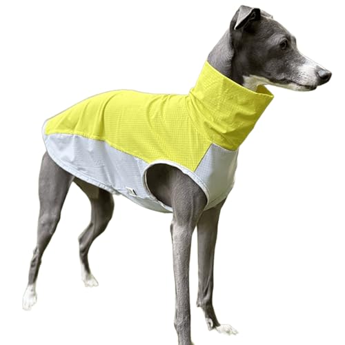 IUOUTG Hund Sommer Cool Ärmellose Weste, Niedliche Haustier Sonnenschutz Cooler T-Shirts, Schnell Trocknende & Atmungsaktive Hund Shirt Für Italienischen Greyhound Whippet von IUOUTG