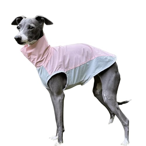 IUOUTG Hund Sommer Cool Ärmellose Weste, Niedliche Haustier Sonnenschutz Cooler T-Shirts, Schnell Trocknende & Atmungsaktive Hund Shirt Für Italienischen Greyhound Whippet von IUOUTG