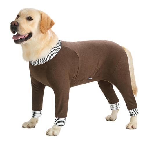 IUOUTG Hundechirurgie Erholung Anzüge Streifen Baumwollleichte & Weiche Ganzkörperpullover Hundemesie Pyjamas Bodysuit Mit Vier Beinen Für Mittlere Große Hunde IUOUTG Hundechirurgie Erholung Anzüge Streifen Baumwollleichte & Weiche Ganzkörperpullover Hundemesie Pyjamas Bodysuit Mit Vier Beinen Für Mittlere Große Hunde von IUOUTG