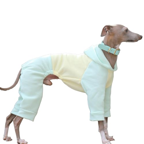 IUOUTG Italienischer Windmantel des Greyhounds, Weicher Fleece Winter Whippet Dog Sweatshirt, Vierbeinige Warme Haustierhodies Für Mittlere Hunde Kältewetterkleidung IUOUTG Italienischer Windmantel des Greyhounds, Weicher Fleece Winter Whippet Dog Sweatshirt, Vierbeinige Warme Haustierhodies Für Mittlere Hunde Kältewetterkleidung von IUOUTG