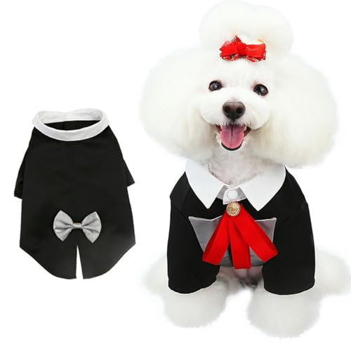 IUOUTG Mode Hund Smoking Anzug, Formelle Haustier Hochzeit Kleidung Mit Krawatte, Designer Welpen Geburtstag Outfit Katze Smoking Für Besondere Anlässe IUOUTG Mode Hund Smoking Anzug, Formelle Haustier Hochzeit Kleidung Mit Krawatte, Designer Welpen Geburtstag Outfit Katze Smoking Für Besondere Anlässe von IUOUTG
