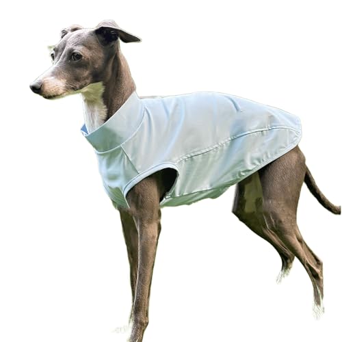 IUOUTG Sommer Kühlung Hund T-Shirt Für Italienischen Greyhound, Schnell Trocknende Dünne Sportweste, Weiche Atmungsaktive Baumwolle Hund Tank Tops Für Whippets von IUOUTG