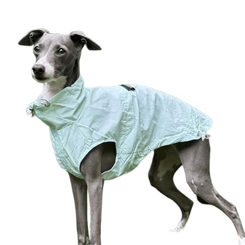 IUOUTG Sonnenschutz Hund Shirt, Sommer Cool Light Jacke Mit Reißverschluss, Schnelltrocknen Ärmelloses Dünnes T-Shirt Für Greyhound IUOUTG Sonnenschutz Hund Shirt, Sommer Cool Light Jacke Mit Reißverschluss, Schnelltrocknen Ärmelloses Dünnes T-Shirt Für Greyhound von IUOUTG