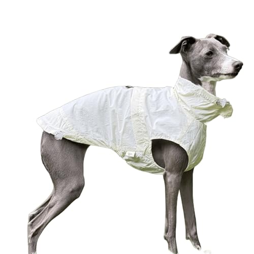 IUOUTG Sonnenschutz Hund Shirt, Sommer Cool Light Jacke Mit Reißverschluss, Schnelltrocknen Ärmelloses Dünnes T-Shirt Für Greyhound IUOUTG Sonnenschutz Hund Shirt, Sommer Cool Light Jacke Mit Reißverschluss, Schnelltrocknen Ärmelloses Dünnes T-Shirt Für Greyhound von IUOUTG