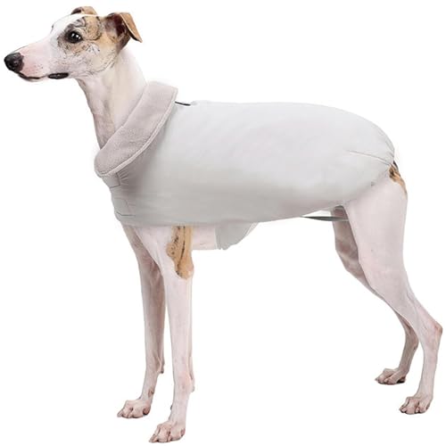IUOUTG Verstellbarer Hund Wintermantel Für Kaltes Wetter, wasserdichte Große Hund Warme Jacke Mit Fleece Gefüttert & Leine Loch Für Greyhound Whippet Kleidung IUOUTG Verstellbarer Hund Wintermantel Für Kaltes Wetter, wasserdichte Große Hund Warme Jacke Mit Fleece Gefüttert & Leine Loch Für Greyhound Whippet Kleidung von IUOUTG