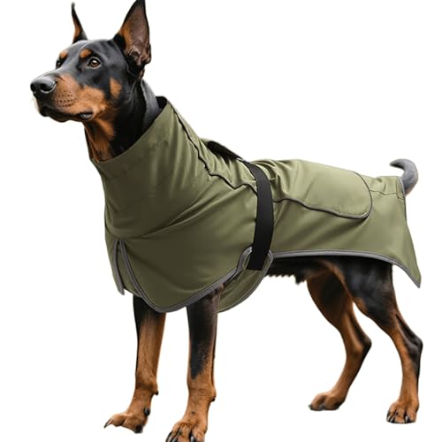IUOUTG Verstellbarer Wasserdichter Hund Regenmantel, Leichte Reflektierende Haustier Regenjacke, Atmungsaktive Vollkörper Abdeckung Trockenanzug Für Große Hunde Im Freien IUOUTG Verstellbarer Wasserdichter Hund Regenmantel, Leichte Reflektierende Haustier Regenjacke, Atmungsaktive Vollkörper Abdeckung Trockenanzug Für Große Hunde Im Freien von IUOUTG