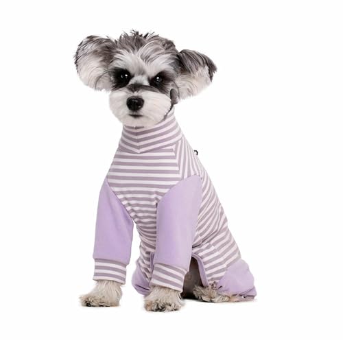 IUOUTG Warm Hunde Winter -Onesie -Overall Für Chirurgische Genesung, Weicher Pullover Pet Pyjamas Bodysuit Mit Verstellbarem Kordelkordel Und Langarm, Gemütliche Hundemantel von IUOUTG