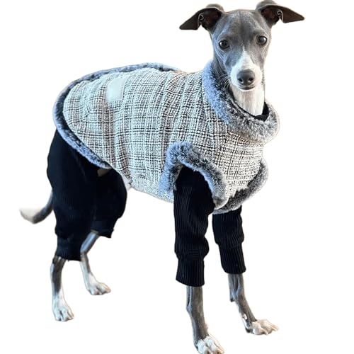 IUOUTG Warme Fleece Hundeweste Für Italienischen Greyhound, Turtleneck Hund Kaltes Wetter Jacke Designer Stilvolle Haustier Winter Outfits Für Whippet Kleidung IUOUTG Warme Fleece Hundeweste Für Italienischen Greyhound, Turtleneck Hund Kaltes Wetter Jacke Designer Stilvolle Haustier Winter Outfits Für Whippet Kleidung von IUOUTG