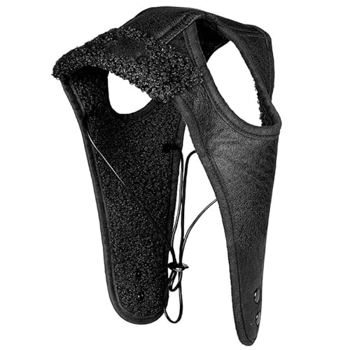 IUOUTG Winter Hundehüt Mit Ohrlöchern, Warm Fleece Aviator Hut Für Kleine Mittlere Große Hunde Winddichte Kaltes Wetter Welpen Cap Für Outdoor Walking von IUOUTG