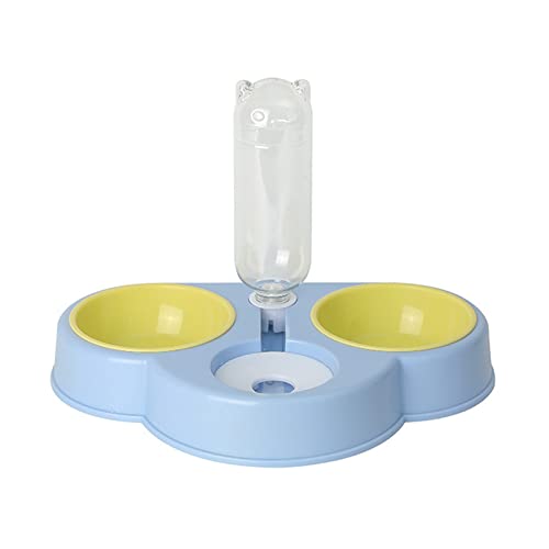 7,6 cm großer Futterspender für Katzenfutter, Wassernapf, Doppelnapf, automatische Bewässerung, Doppelnapf 7,6 cm großer Futterspender für Katzenfutter, Wassernapf, Doppelnapf, automatische Bewässerung, Doppelnapf von IWOMA