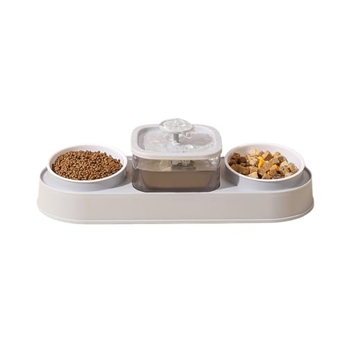 Elevating Cats Bowl Automatic Water Fountain Food Bowl AntiVomiting Dog Feeding Bowl Food Container for Small Dog Cats Elevating Cats Bowl Automatic Water Fountain Food Bowl AntiVomiting Dog Feeding Bowl Food Container for Small Dog Cats von IWOMA