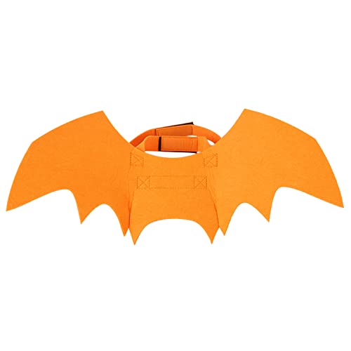 Fledermausflügel für Halloween für Katzen, Fledermaus, Kostüm, Verkleidungszubehör für kleine Hunde, einfach zu tragen Fledermausflügel für Halloween für Katzen, Fledermaus, Kostüm, Verkleidungszubehör für kleine Hunde, einfach zu tragen von IWOMA
