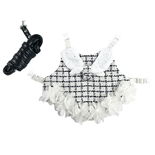 Haustierkleid, atmungsaktives Kleintiergeschirr, Weste und Leine, ausbruchsicheres Kostüm für kleine Hamster Haustierkleid, atmungsaktives Kleintiergeschirr, Weste und Leine, ausbruchsicheres Kostüm für kleine Hamster von IWOMA
