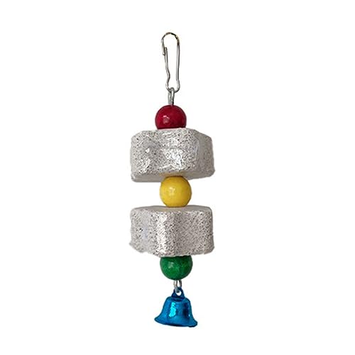 IWOMA Papagei Kauspielzeug Mineralstein Papageien Schnäbel Schleifspielzeug Bisse Resistent Nymphensittiche Sittiche Hänge Vogel Molar Spielzeug IWOMA Papagei Kauspielzeug Mineralstein Papageien Schnäbel Schleifspielzeug Bisse Resistent Nymphensittiche Sittiche Hänge Vogel Molar Spielzeug von IWOMA