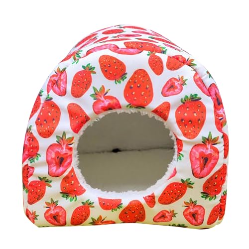 IWOMA Vogel-Hängematte aus Plüsch, schlafend, Winter, warmes Haus, kleine Tiere für Hamster, Wellensittiche, Conures IWOMA Vogel-Hängematte aus Plüsch, schlafend, Winter, warmes Haus, kleine Tiere für Hamster, Wellensittiche, Conures von IWOMA