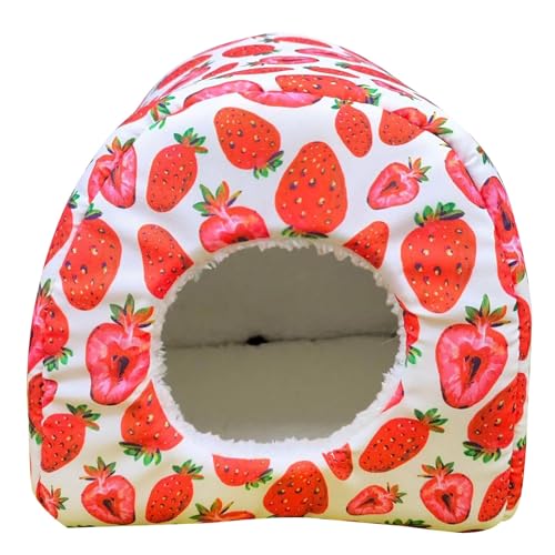 IWOMA Vogel-Hängematte aus Plüsch, schlafend, Winter, warmes Haus, kleine Tiere für Hamster, Wellensittiche, Conures IWOMA Vogel-Hängematte aus Plüsch, schlafend, Winter, warmes Haus, kleine Tiere für Hamster, Wellensittiche, Conures von IWOMA