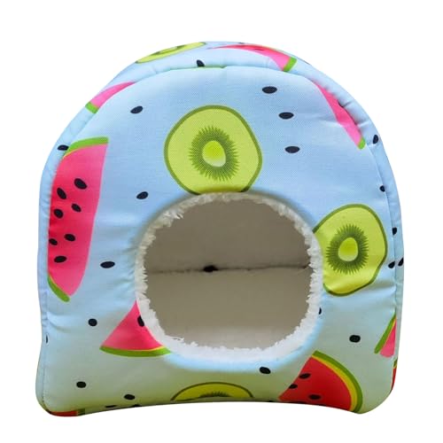 IWOMA Vogel-Hängematte aus Plüsch, schlafend, Winter, warmes Haus, kleine Tiere für Hamster, Wellensittiche, Conures IWOMA Vogel-Hängematte aus Plüsch, schlafend, Winter, warmes Haus, kleine Tiere für Hamster, Wellensittiche, Conures von IWOMA