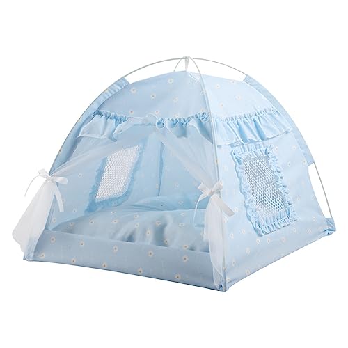 Katzenhöhle Bett Zelt Haus für Indoor Kleine bis Große Katzen Einfach Zu Montierendes Bett Zweiseitig Abnehmbares Kissen Pad Katzenhöhle Bett Zelt Haus für Indoor Kleine bis Große Katzen Einfach Zu Montierendes Bett Zweiseitig Abnehmbares Kissen Pad von IWOMA