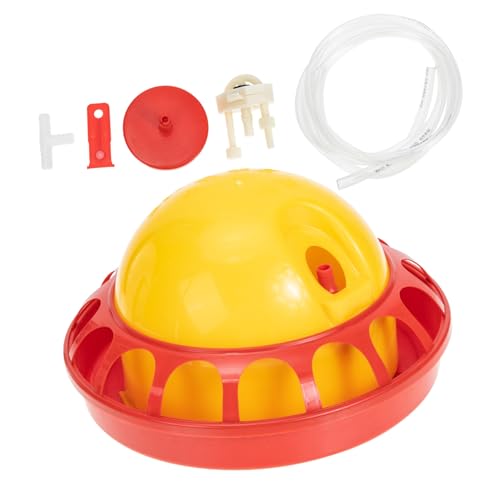 IWOWHERO 1 Set Küken Trinknapf Hühnerhaltungsausrüstung Automatische Tränke Tauben Wasserzufuhr Gänse Futterspender Geflügelzubehör Geflügel Trinknapf Geflügel Wasserspender von IWOWHERO