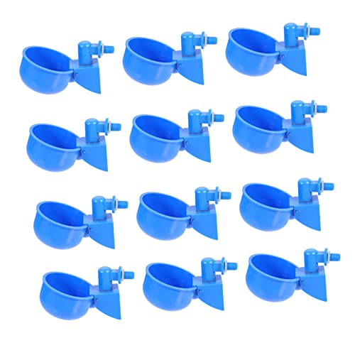 IWOWHERO Automatischer Hühnerwasserbecher 12 Stück Multifunktionaler Wasserspender Für Geflügel von IWOWHERO