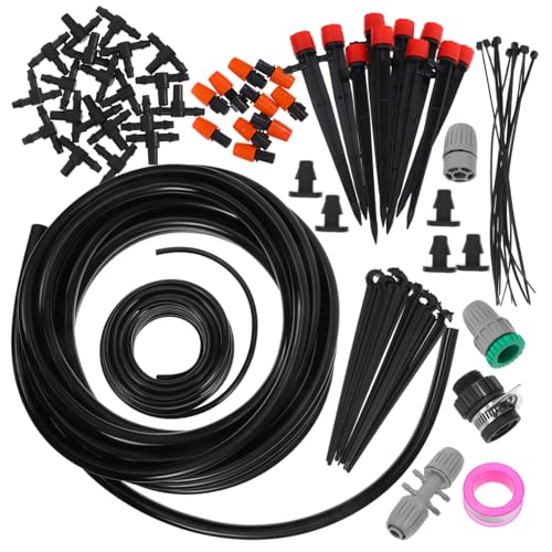 IWOWHERO 1Satz Bewässerungssystem Für Zimmerpflanzen Automatisches Bewässerungssystem Mit Nebelsprühern Und Tropfern Für Topfpflanzen Und Gartenbewässerung Langlebig von IWOWHERO