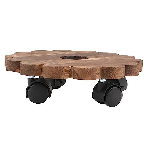 IWOWHERO 1Stück Blumenroller Massivem mit Drehbaren Rädern Stabiler Rollständer für Blumentöpfe für Innen und Außenbereich für Garten IWOWHERO 1Stück Blumenroller Massivem mit Drehbaren Rädern Stabiler Rollständer für Blumentöpfe für Innen und Außenbereich für Garten von IWOWHERO