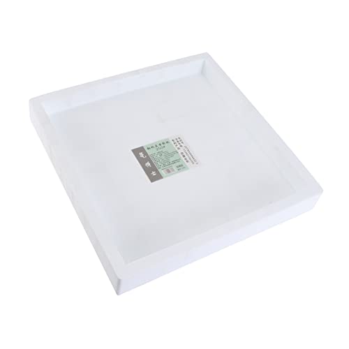 IWOWHERO Pflanztöpfe Tablett Quadratische Blumentopf Moving Tablett Universal Räder Blumentopf Wagen Für Einfache Reinigung von IWOWHERO