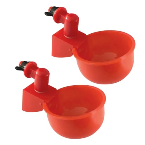 IWOWHERO 2 Stücke Hähnchengewässer Automatische Hühnerzuführungen Durable Geflügelzufuhr IWOWHERO 2 Stücke Hähnchengewässer Automatische Hühnerzuführungen Durable Geflügelzufuhr von IWOWHERO