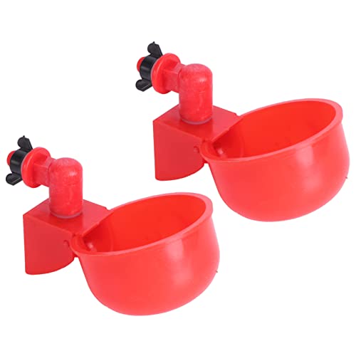 IWOWHERO 2Stücke Automatische Trinkschale für Geflügel Wasserspender für Hühner und Küken Langlebig und für Wasserversorgung im Freien IWOWHERO 2Stücke Automatische Trinkschale für Geflügel Wasserspender für Hühner und Küken Langlebig und für Wasserversorgung im Freien von IWOWHERO